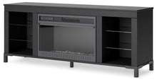 Load image into Gallery viewer, Cayberry - TV Stand With Fireplace - Black
