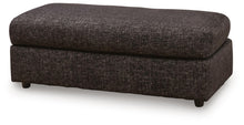Load image into Gallery viewer, Lentiz - Oversized Accent Ottoman - Onyx
