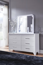Load image into Gallery viewer, Jarlee - 4 Pc. - King Panel Bed, Dresser, Mirror And Nightstand - White
