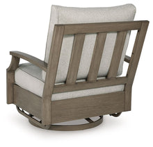 Load image into Gallery viewer, Rainier Ranch - Swivel Glider Chair With Cushion - Brown / Beige
