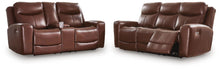Load image into Gallery viewer, Bexhurst - 2 Pc. - Power Reclining Sofa And Loveseat - Mahogany
