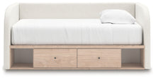 Load image into Gallery viewer, Arloster - 3 Pc. - Twin Day Bed With Storage, Dresser And Nightstand - White
