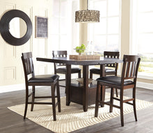 Load image into Gallery viewer, Haddigan - Upholstered Barstool (Set of 2) - Dark Brown

