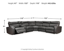 Load image into Gallery viewer, Samperstone - Power Reclining Sectional
