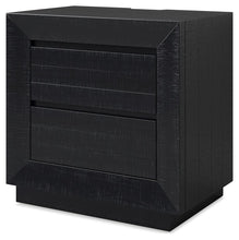 Load image into Gallery viewer, Londer - Two Drawer Night Stand - Black

