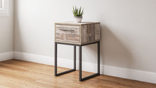 Load image into Gallery viewer, Neilsville - One Drawer Night Stand - Vinyl-Wrapped - Whitewash
