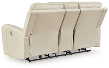 Load image into Gallery viewer, Dahlmoore - Dbl Power Reclining Loveseat With Console - Almond
