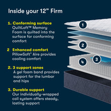 Load image into Gallery viewer, Perfect Day - 12" Serta Firm Mattress in a Box
