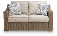 Load image into Gallery viewer, Laguna Heights - Loveseat With Cushion - Beige
