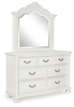 Load image into Gallery viewer, Montelaine - Dresser And Mirror - Antique White
