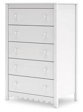 Load image into Gallery viewer, Hallityn - Five Drawer Chest - White
