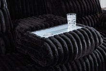 Load image into Gallery viewer, Rhine Falls - Reclining Power Sofa With Drop Down Table - Onyx
