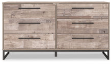Load image into Gallery viewer, Neilsville - Six Drawer Dresser - Vinyl-Wrapped - Whitewash
