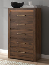 Load image into Gallery viewer, Janfyn - Five Drawer Chest - Brown
