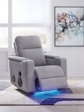 Load image into Gallery viewer, Pineland - Glider Power Recliner With Audio System - Pewter
