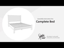 Load and play video in Gallery viewer, Cadmori - Upholstered Panel Bed
