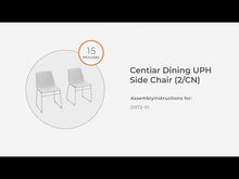 Load and play video in Gallery viewer, Centiar - Upholstered Side Chair
