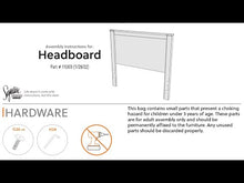 Load and play video in Gallery viewer, Willowton - Headboard
