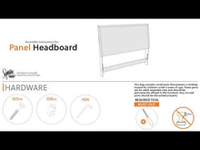 Load and play video in Gallery viewer, Danziar - Panel Headboard
