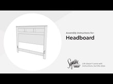 Load and play video in Gallery viewer, Juararo - Panel Headboard
