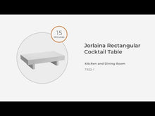 Load and play video in Gallery viewer, Jorlaina - Rectangular Table
