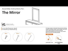 Load and play video in Gallery viewer, Cielden - Bedroom Mirror - Tan
