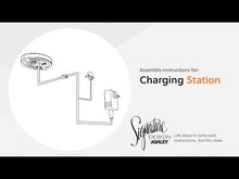 Load and play video in Gallery viewer, Altyra - Two Drawer Night Stand - White
