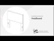 Load and play video in Gallery viewer, Lawroy - Panel Headboard
