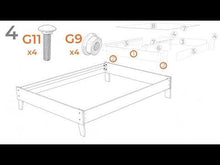 Load and play video in Gallery viewer, Calverson - Panel Platform Bed
