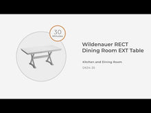 Load and play video in Gallery viewer, Wildenauer - Dining Room Extension Table
