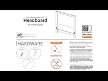 Load and play video in Gallery viewer, Willowton - Panel Bed
