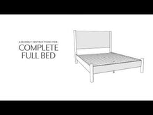 Load and play video in Gallery viewer, Cadmori - Upholstered Panel Bed
