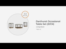 Load and play video in Gallery viewer, Darthurst - Occasional Table Set (Set of 3) - Light Brown
