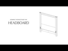 Load and play video in Gallery viewer, Frandern - Panel Headboard
