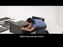 Load and play video in Gallery viewer, Todoe - LG TV Stand w/Fireplace Option - Gray
