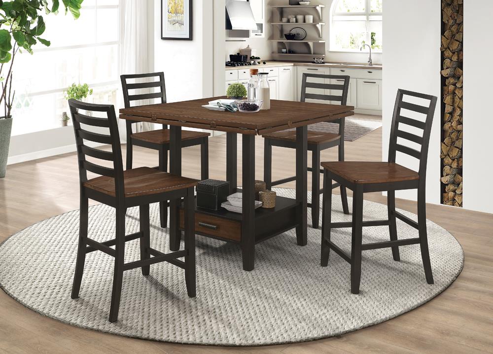 SANFORD COUNTER HEIGHT 5 PC SET 192728-S5