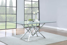 Load image into Gallery viewer, RECT GLASS DINING TABLE 109451
