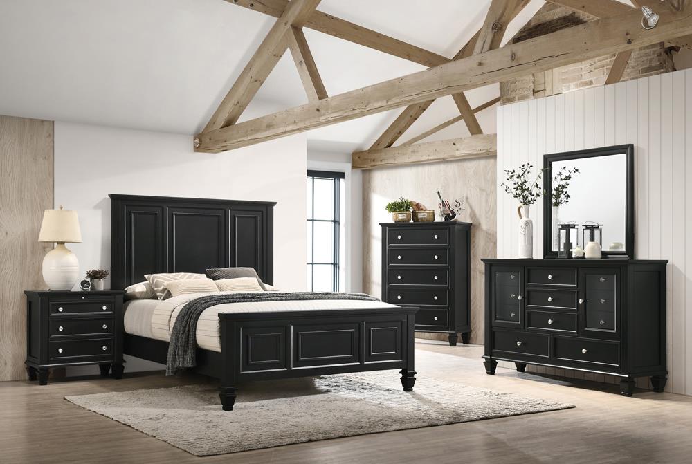 SANDY E KING 5PC SET (KE.BED,NS,DR,MR,CH) 201321KE-S5