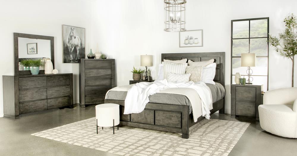 LORENZO Q 4PC SET (Q.BED,NS,DR,MR) 224261Q-S4