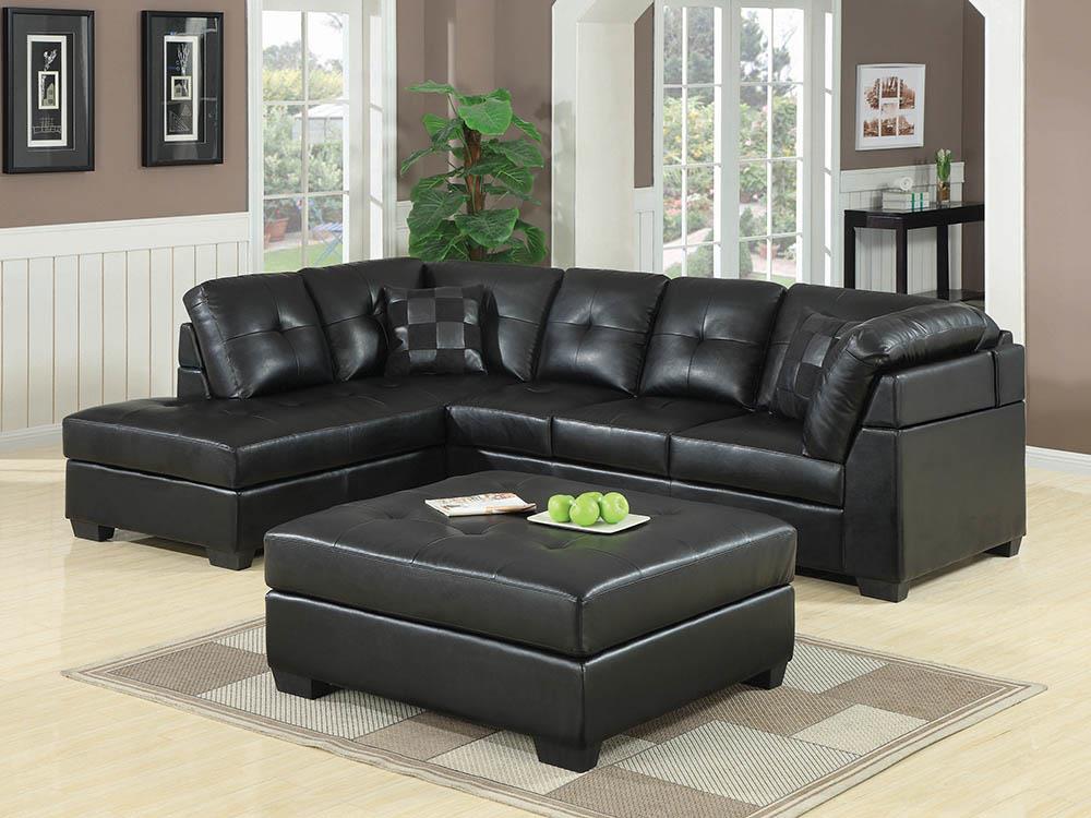 DARIE SECTIONAL+OTTOMAN 500606-SET