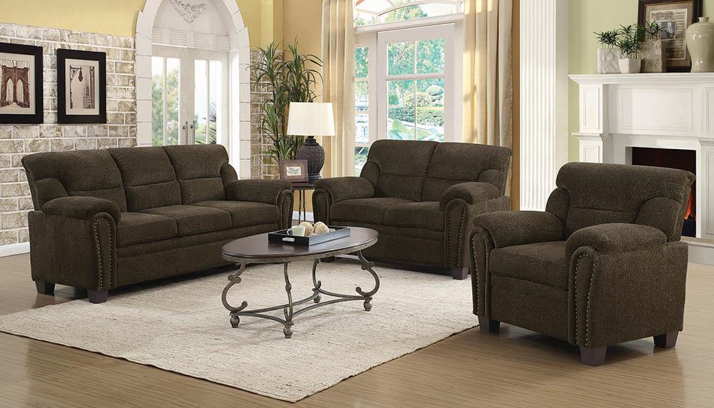 CLEMINTINE 3 PC (SOFA + LOVE + CHAIR) 506571-S3