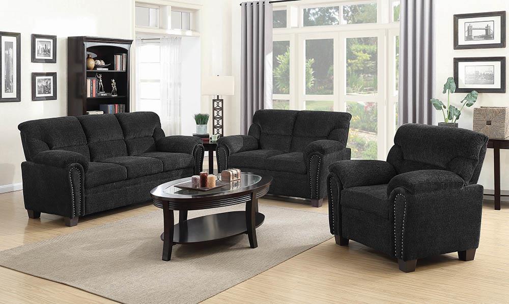 CLEMINTINE 3 PC (SOFA + LOVE + CHAIR) 506574-S3