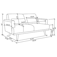 Load image into Gallery viewer, BLAKE 3 PC (SOFA + LOVE + CHAIR) 511121-S3
