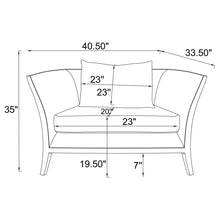 Load image into Gallery viewer, LORRAINE 3 PC (SOFA + LOVE + CHAIR) 511191-S3
