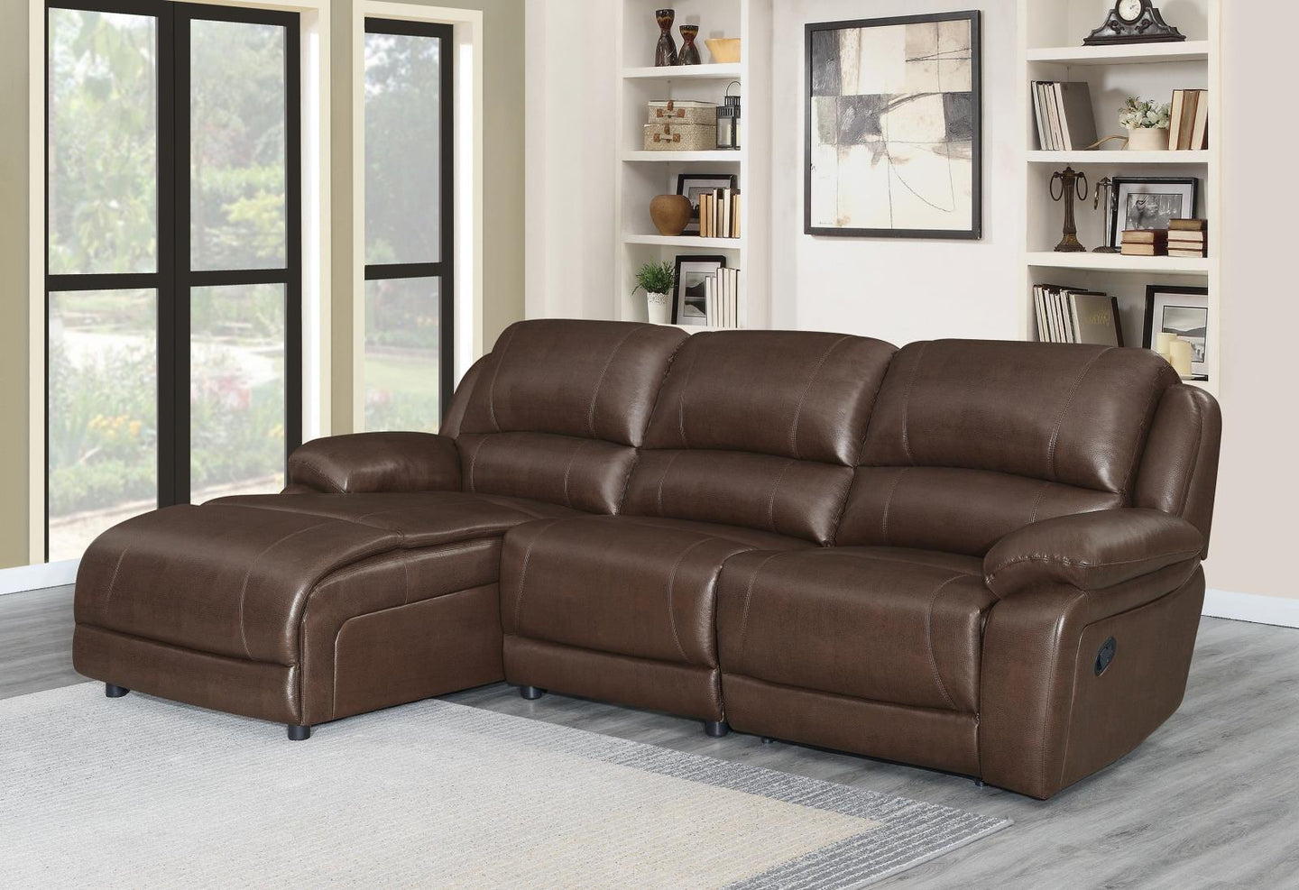 MACKENZIE 3 PC MOTION SECTIONAL (2R) 600357A