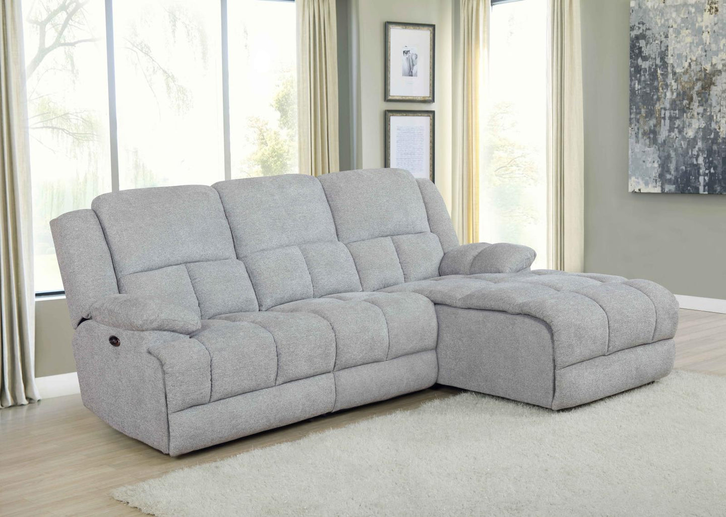 3 PC POWER SECTIONAL 602560PA