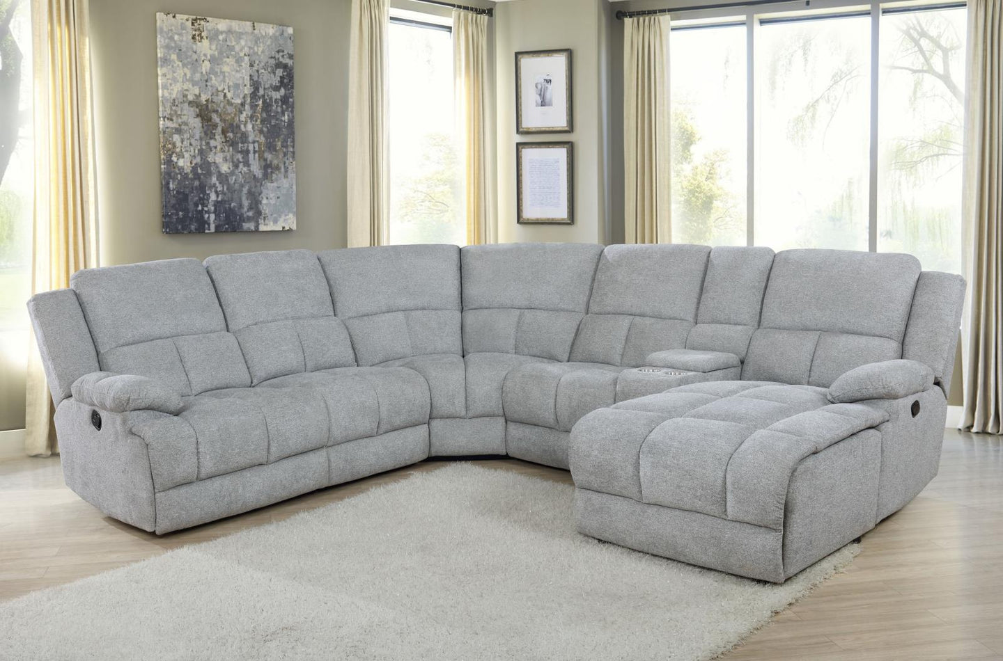 6 PC MOTION SECTIONAL 602560