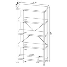 Load image into Gallery viewer, ANALIESE 2PC SET (DESK+BOOKCASE) 801541-S2
