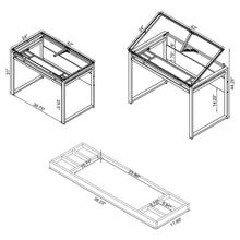 Load image into Gallery viewer, PANTANO DRAFTING DESK 805571
