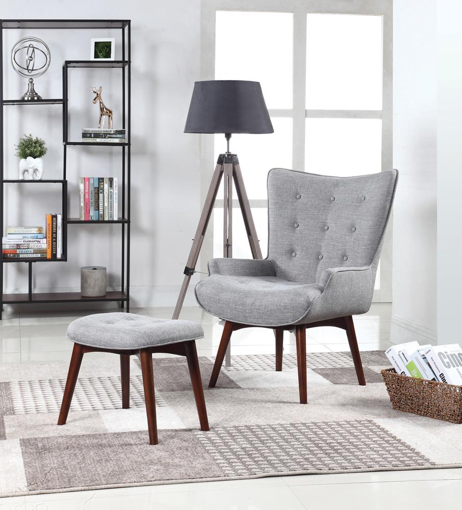 ACCENT CHAIR WITH OTTOMAN 904119